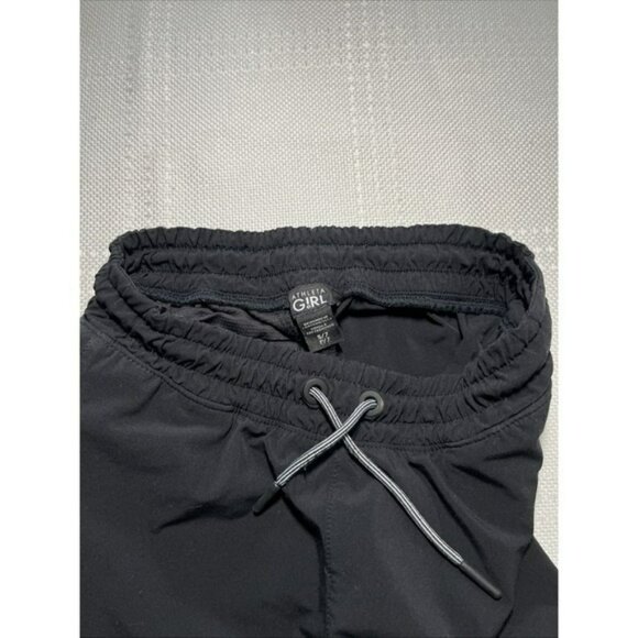 Athleta Girl Youth Shorts  Size 7‎ Small Black Athletic Running - Picture 3 of 7